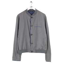 Casaco Hermès de algodão cáqui