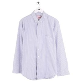 Camicia Palm Angels in cotone blu