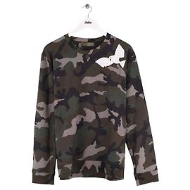 Sweatshirt Valentino kaki en coton