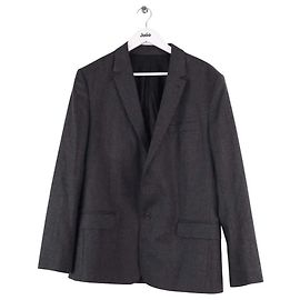 Ami Jacke aus Wolle anthrazit