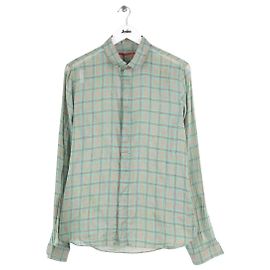 Camicia Prada in cotone verde M