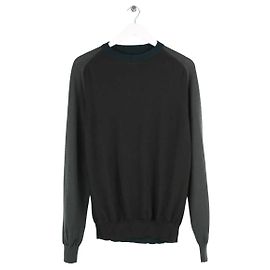 Pull en laine vert Maison Martin Margiela