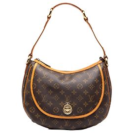 Borsa a tracolla Louis Vuitton Monogram Tulum PM Marrone