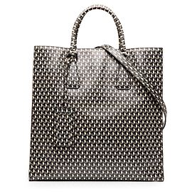 Bolso Shopping Tote Satchel Prada Saffiano Stampato Negro