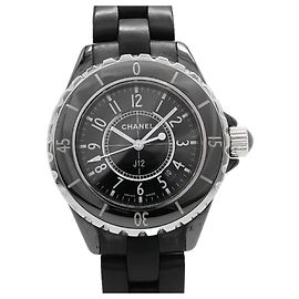 Chanel J12 H0681 Damenuhr Schwarzes Zifferblatt