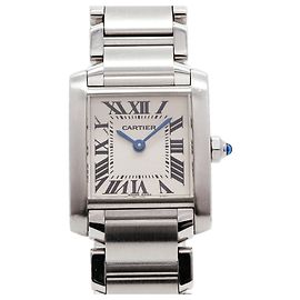 Damenuhr Cartier Tank Française SM W51008Q3