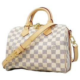 Borsa a mano Louis Vuitton Damier Azur Speedy Bandoulière 25