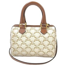 Céline Celine Triomphe Small Boston Shoulder Bag