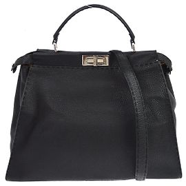 Fendi Selleria Peekaboo in pelle Medium
