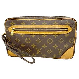 Sac Pochette Louis Vuitton Monogram Marly Dragonne GM