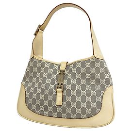 Borsa a tracolla Gucci GG Canvas Jackie