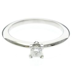 Cartier Solitaire 1895 Platin mit RBC Diamant .22CT