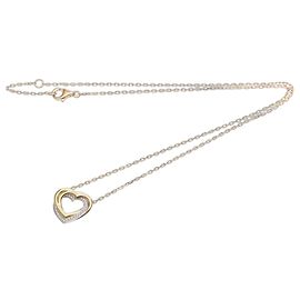 Cartier Trinity Herz-Anhänger aus 18K Tricolor-Gold mit Diamanten