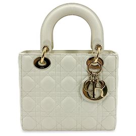 Christian Dior Lady Dior Mini in pelle di vitello grana