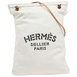 Hermès Hermes Aline Toile GM