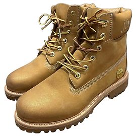 Botas Jimmy Choo x Timberland em couro