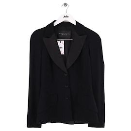 Barbara Bui Black Viscose Blazer