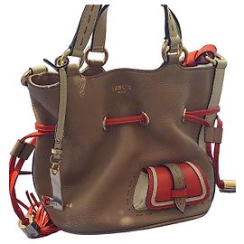 Lancel Bolso Saco de Cuero