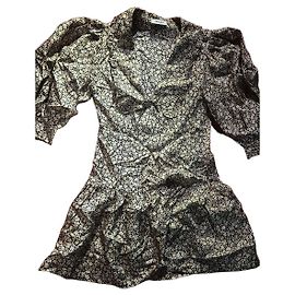 Robe Sandro en soie imprimé floral