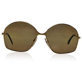 Autre Marque Bausch & Lomb Vintage 70s Mod. 516 Unisex Sonnenbrille Gold