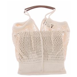 Autre Marque Netz-Shopper creme