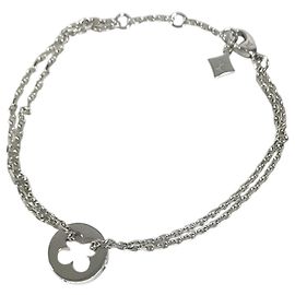 Pulseira de Berloques Louis Vuitton em Ouro Branco 18K