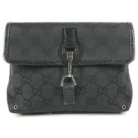 Bolso Cintura Gucci 92543 Logo GG Jackie