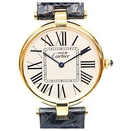 Cartier 925 Must Vendome Quartz Armbanduhr