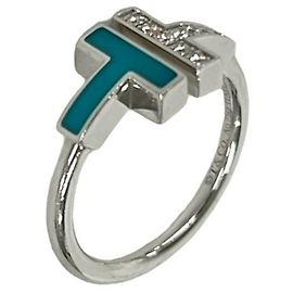 Autre Marque Anello fede Tiffany & Co. in oro bianco 18K