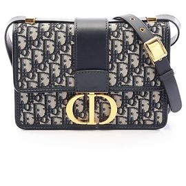 Christian Dior 30 Montaigne Schultertasche aus Oblique Jacquard