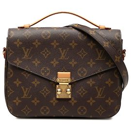 Louis Vuitton Brown Monogram Pochette Metis