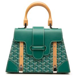 Goyard Green Goyardine Saigon Structured PM