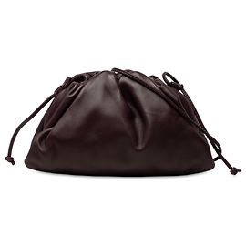 Bottega Veneta The Mini Pouch Crossbody in nappa viola