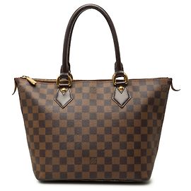 Louis Vuitton Brown Damier Ebene Saleya PM
