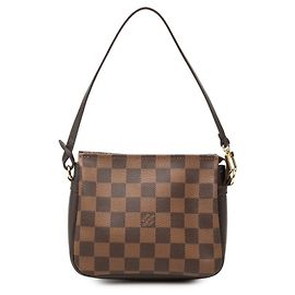 Louis Vuitton Damier Trouse Makeup Accessory Pouch Handbag