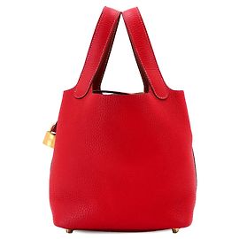 Hermès Bolsa Piko Hermes Picotin Lock PM Casaque