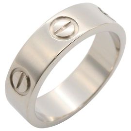 Anillo Cartier Love en oro blanco de 18K
