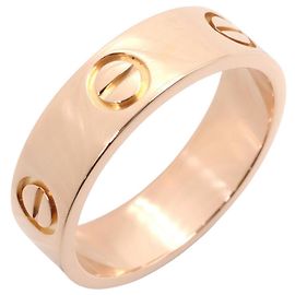 Anillo Cartier Love en oro rosa de 18K