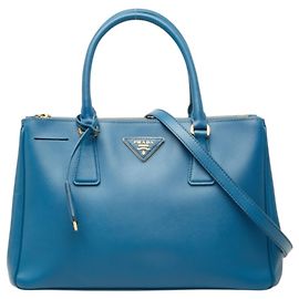 Sac à main/Sac à bandoulière Prada Galleria avec plaque logo triangle