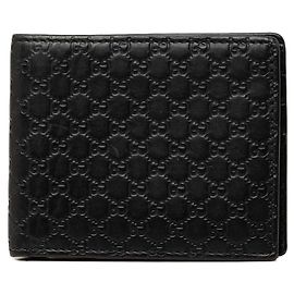 Carteira Bi-fold Gucci Microguccissima