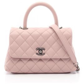 Chanel Coco Handle Flap Matelassé 2-Way Handtasche