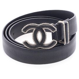 Chanel Coco Mark Rhinestone Belt