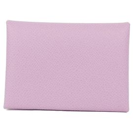 Monedero Hermès Calvi Duo Epsom