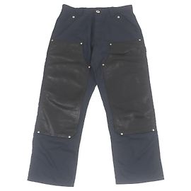 Pantalones Chrome Hearts Carpenter de cuero y nailon