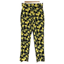Autre Marque Pantaloni con stampa limone SEVEN TEN by MIHO KAWAHITO