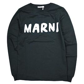 T-shirt a maniche lunghe Marni in jersey di cotone biologico