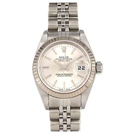 Rolex Datejust Stainless Steel White Gold Automatic