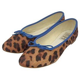 Autre Marque Odette e Odile Leopard Ballet-Schuhe