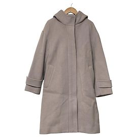Autre Marque United Arrows green label relaxing Cappotto lungo con cappuccio in lana