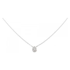 Autre Marque Colar Luziada 750 em ouro branco e diamantes